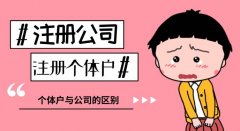 武侯区注册公司与个体户有哪些区别?成都注册公司比个体户优势? 